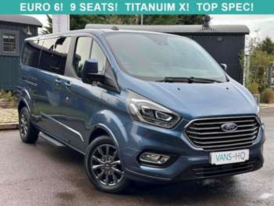 Ford, Tourneo Custom 2020 Zetec L2 LWB FWD 9 Seat 2.0 EcoBlue 130ps Low Roof, HEATED FRONT SEATS, FRO 0-Door
