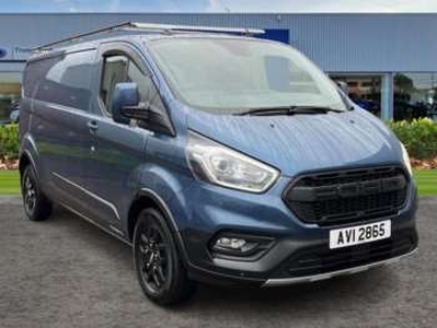 Ford, Transit Custom 2022 280 Limited L1 SWB FWD 2.0 EcoBlue 130ps Low Roof, AIR CON, CRUISE CONTROL 0-Door