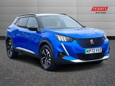 Peugeot, 2008 2022 50kWh GT SUV 5dr Electric Auto (7kW Charger) (136 ps) - CRUISE CONTROL - PA
