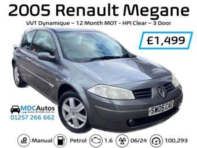Renault, Megane 2006 (56) 1.5 dCi Dynamique 2dr