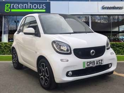smart, fortwo 2019 (69) 17.6kWh Prime (Premium) Auto 2dr (22kW Charger)