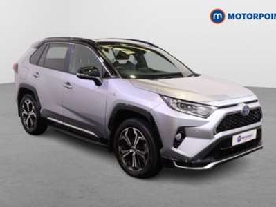 Toyota, RAV4 2021 (70) 2.5 VVT-I DYNAMIC 5d 219 BHP IN BRILLIANT WHITE WITH METALLIC BLACK ROOF WI 5-Door