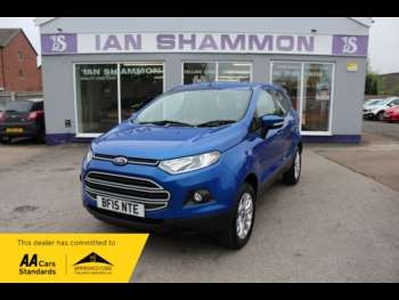 Ford, Ecosport 2015 (65) 1.5 TDCi Zetec SUV 5dr Diesel Manual 2WD Euro 5 (90 ps)