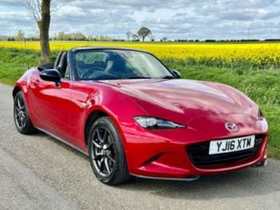 Mazda, MX-5 2016 (16) 2.0 SPORT NAV 2d 158 BHP IN BLUE WITH 54,500 MILES AND A FULL SERVICE HISTO 2-Door
