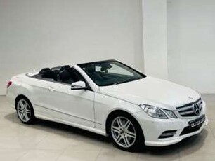 Mercedes-Benz, E-Class 2013 (13) 2.1 E220 CDI BlueEfficiency Sport Cabriolet G-Tronic+ Euro 5 (s/s) 2dr