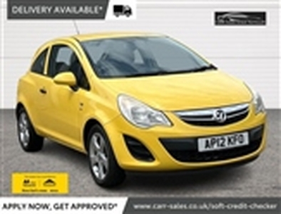 Used 2012 Vauxhall Corsa 1.0 S AC ECOFLEX 3d 64 BHP in Great Yarmouth