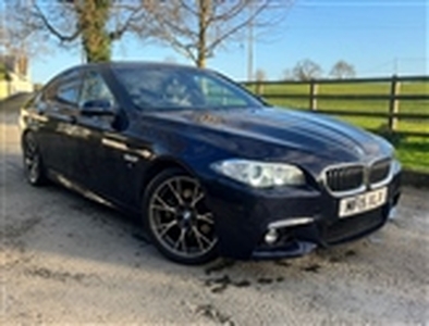 Used 2015 BMW 5 Series 2.0 520D M SPORT 4d 188 BHP in Comber