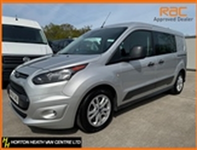 Used 2018 Ford Transit Connect 1.5 TDCI 230 120BHP 5 SEAT CREW-AUTO-FULLY LOADED-SILVER in Southampton