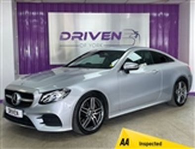 Used 2018 Mercedes-Benz E Class 2.0 E 220 D AMG LINE 2d 192 BHP in Tadcaster