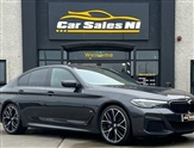 Used 2021 BMW 5 Series 2.0 520D M SPORT MHEV 4d 188 BHP in Omagh