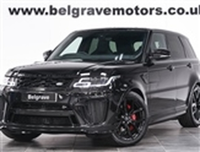 Used 2022 Land Rover Range Rover Sport 5.0 P575 V8 GPF SVR SUV 5dr Petrol Auto 4WD Euro 6 (s/s) (575 ps) in Sheffield