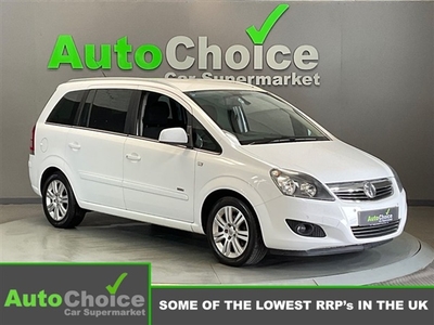 Used Vauxhall Zafira 1.6 DESIGN 5d 113 BHP *UPTO 52MPG, LOW INSURANCE, 7 SEATER, CHOICE OF 3!!* in Blackburn