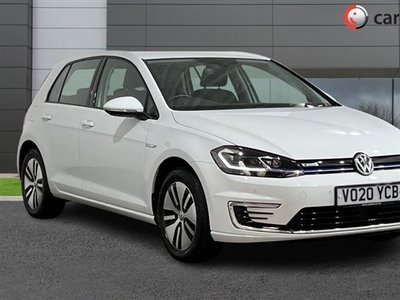 Used Volkswagen Golf E-GOLF 5d 135 BHP Adaptive Cruise Control, Parking Sensors, Android Auto/Apple CarPlay, Air Conditio in