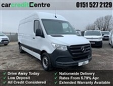 Used 2019 Mercedes-Benz Sprinter 2.1 314 CDI 141 BHP in Liverpool