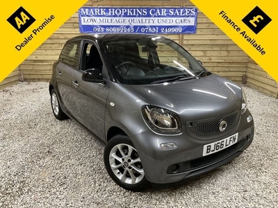 Smart Forfour 0.9 PASSION PREMIUM T 5d 90 BHP Hatchback