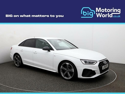 Audi A4 2.0 TFSI 35 Black Edition Saloon 4dr Petrol S Tronic Euro 6 (s/s) (150 ps)