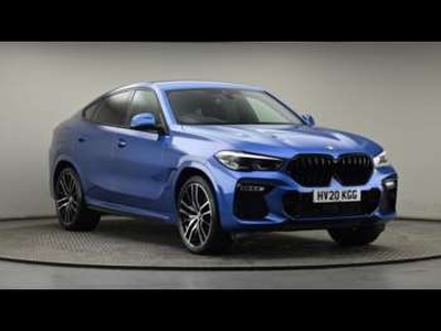 BMW, X6 2020 3.0 40i M Sport SUV 5dr Petrol Auto xDrive Euro 6 (s/s) (340 ps)