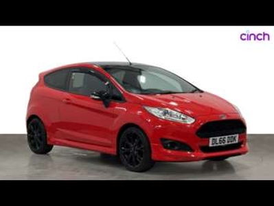 Ford, Fiesta 2017 1.0 EcoBoost 140 ST-Line Red 3dr