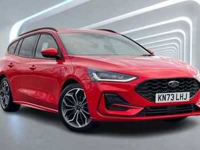 Ford, Focus 2023 ST-LINE X- Front & Rear Parking Sensors & Camera, Heated Leather Seats & Wh 5-Door