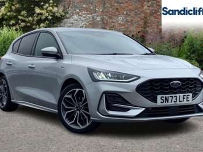 Ford, Focus 2023 ST-LINE X | Leather Seats | Front + Rear Parking Sensors | B+O Audio Manual 5-Door