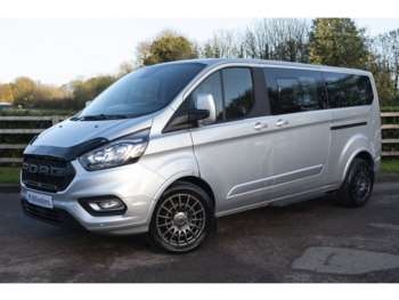 Ford, Tourneo Custom 2018 (68) L2 LWB 8 Seat Auto Wheelchair Accessible Disabled Access Ramp Car 5-Door