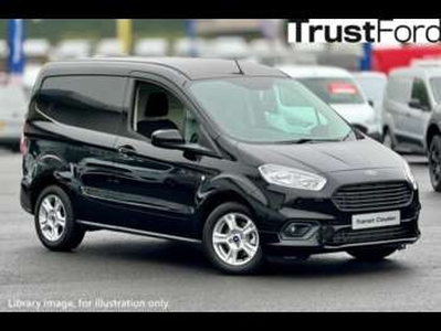 Ford, Transit Courier 2023 Limited 1.5 TDCi 100ps 6 Speed, AIR CON, ELECTRIC WINDSCREEN DEFROST Manual 0-Door