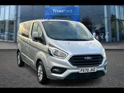 Ford, Transit Custom 2020 300 Limited L2 LWB FWD 2.0 EcoBlue 130ps Low Roof, AIR CON, CRUISE CONTROL, 0-Door