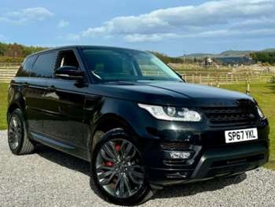 Land Rover, Range Rover Sport 2017 (67) 3.0 SDV6 HSE DYNAMIC 5d AUTO-2 OWNER CAR FINISHED IN CORRIS GREY-FIXED PANO 5-Door