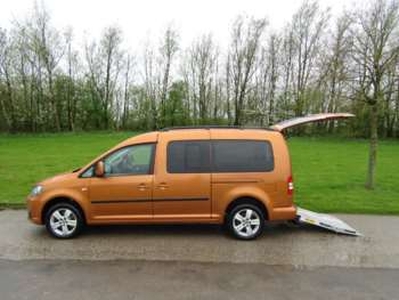 Volkswagen, Caddy Maxi Life 2011 (11) 1.6 TDI Automatic + Drive From Wheelchair + 3 Seater + Remote Tailgate/Ramp 5-Door