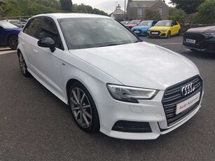 Used Audi A3 30 TDI 116 Black Edition 5dr S Tronic in Grange-over-Sands