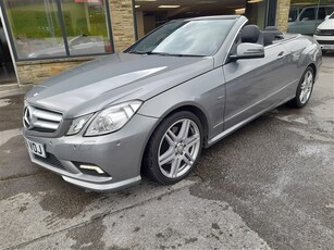 Used Mercedes-Benz E Class 2.1 E250 CDI BlueEfficiency Sport Cabriolet 2dr Diesel G-Tronic+ Euro 5 (s/s) (204 ps) in Steeton