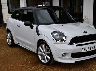 Used Mini Hatch PACEMAN 1.6i COOPER S ALL4 AUTO 3d 184 BHP in Staverton