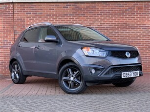 Used Ssangyong Korando 2.0D ELX4 T-Tronic 4WD Euro 5 5dr in Sunderland