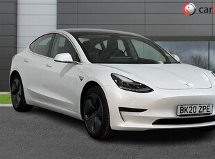 Used Tesla Model 3 STANDARD RANGE PLUS 4d 302 BHP Heated Front Seats, 15-Inch Touchscreen, Adaptive Cruise Control, Par in