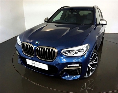 Used BMW X3 3.0 M40I 5d AUTO-2 FORMER KEEPERS FINISHED IN PHYTONIC BLUE WITH BLACK VERNASCA LEATHER-20
