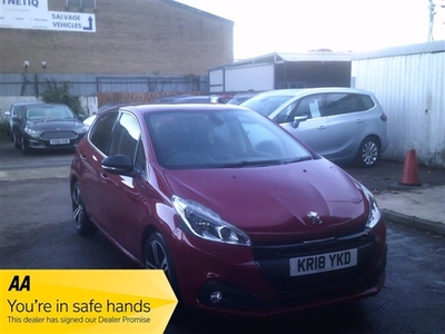 Used Peugeot 208 1.6 BlueHDi 100 GT Line 5dr [non Start Stop] in