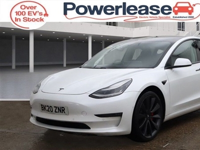 Used Tesla Model 3 PERFORMANCE AWD 4d 483 BHP in