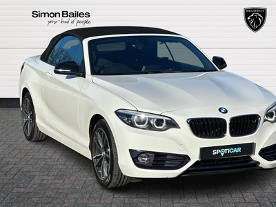 BMW 2 Series SERIE 2 1.5 218i GPF Sport Euro 6 (s/s) 2dr
