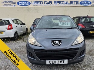 Used 2011 Peugeot 207 1.4 8v * 5 DOOR * 73 BHP * GREY * FIRST / FAMILY CAR in Morecambe