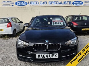 Used 2014 BMW 1 Series 1.6 116I SPORT 3d 135 BHP M * BLACK * IDEAL FAMILY CAR in Morecambe