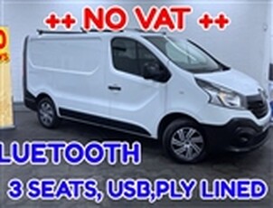 Used 2015 Renault Trafic 1.6 SL27 BUSINESS ++ NO VAT ++ BLUETOOTH,PLY LINED, 3 SEATS, AUX, USB AND SO MUCH MORE .... in Doncaster