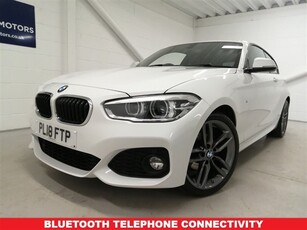 Used 2018 BMW 1 Series 1.5 116D M SPORT 3d 114 BHP 3 DOOR HATCHBACK in Burnley