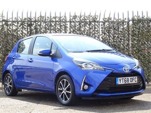 Used 2018 Toyota Yaris 1.5 VVT-I ICON TECH 5d AUTO 135 BHP in