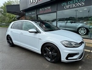 Used 2018 Volkswagen Golf 2.0 R TSI DSG 5d 306 BHP * 1 OWNER * WHITE SILVER PAINT * PANORAMIC SUNROOF * VIRTUAL COCKPIT * REAR in Bishop Auckland
