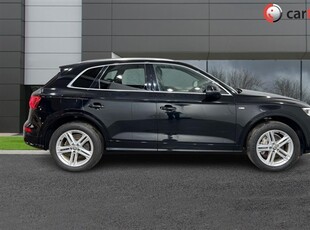 Used 2019 Audi Q5 2.0 TDI QUATTRO S LINE 5d 188 BHP Heated Part Leather Seats, Powered Tailgate, Parking Sensors, Clim in