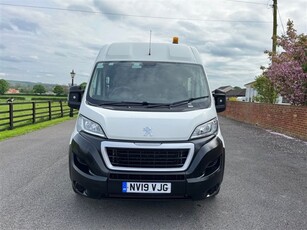 Used 2019 Peugeot Boxer 2.0 BLUE HDI 335 L3H2 130 BHP WELFAIR UNIT MOTORHOME? +VAT in West Auckland