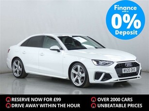 Used 2020 Audi A4 35 TFSI S Line 4dr S Tronic in Peterborough
