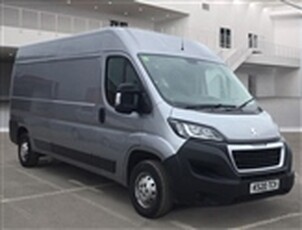 Used 2020 Peugeot Boxer 2.2 BLUEHDI 335 L3H2 PROFESSIONAL LWB PANEL VAN 139 BHP with air con, cruise nav, elec pack and much in Grimsby