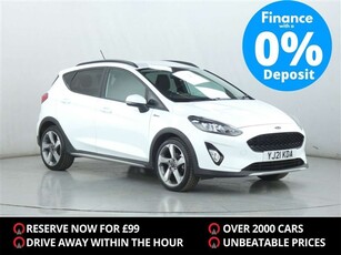Used 2021 Ford Fiesta 1.0 EcoBoost Hybrid mHEV 125 Active Edition 5dr in Peterborough