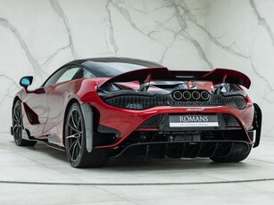 2021 McLaren 765LT | MSO Volcano Red & Carbon Black Alcantara | 1 of 765 | P1 Racing Seats | Double Glazed Engine Bay Window